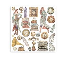 Stamperia - Lady Vagabond Lifestyle Paper Pad 12x12 (SBBL98)