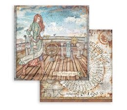 Stamperia - Lady Vagabond Lifestyle Paper Pad 12x12 (SBBL98)