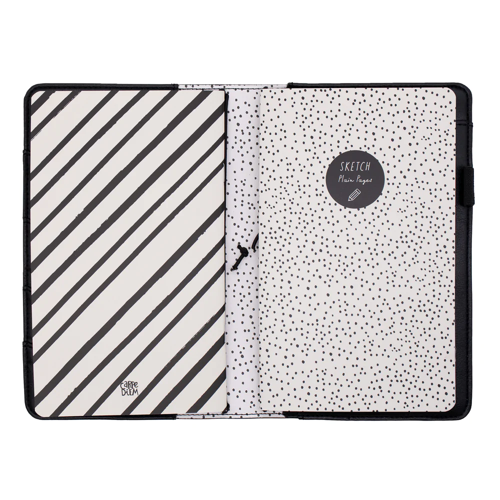 carpe-diem-buffalo-check-notebook-holder-4 Carpe Diem - Buffalo Check Notebook Holder (9184-CD)