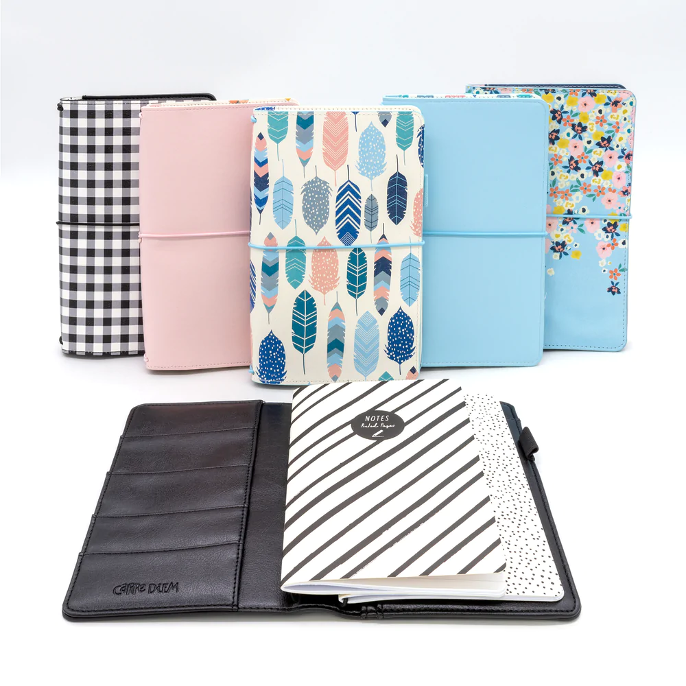 carpe-diem-buffalo-check-notebook-holder-7 Carpe Diem - Buffalo Check Notebook Holder (9184-CD)