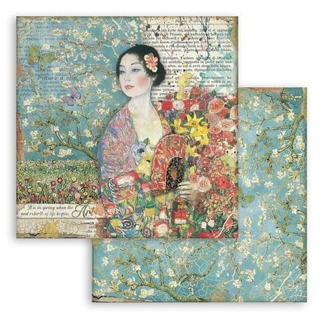 stamperia-atelier-des-arts-paper-pad-8x8-4 Stamperia - Atelier des Arts Paper Pad 8x8 (SBBS33)