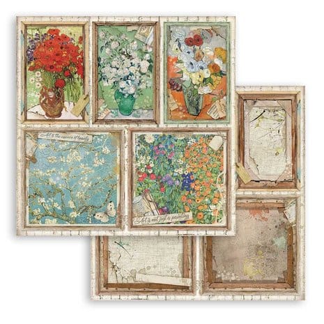 stamperia-atelier-des-arts-paper-pad-8x8-9 Stamperia - Atelier des Arts Paper Pad 8x8 (SBBS33)