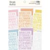 Simple Stories – Color Vibe Alpha Sticker Book Spring (15807)