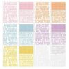 Simple Stories – Color Vibe Alpha Sticker Book Spring (15807)