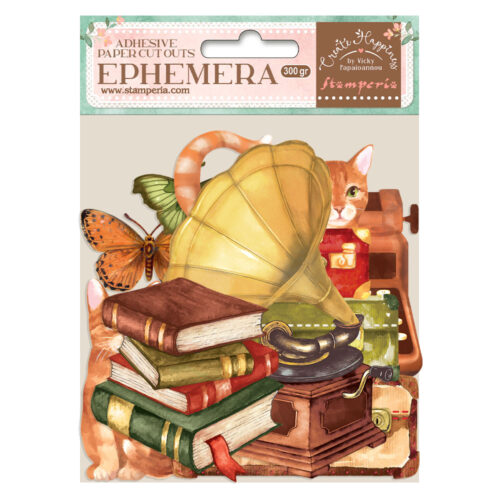 Stamperia - Create Happiness Ephemera Cats and Accessories (DFLCT05)