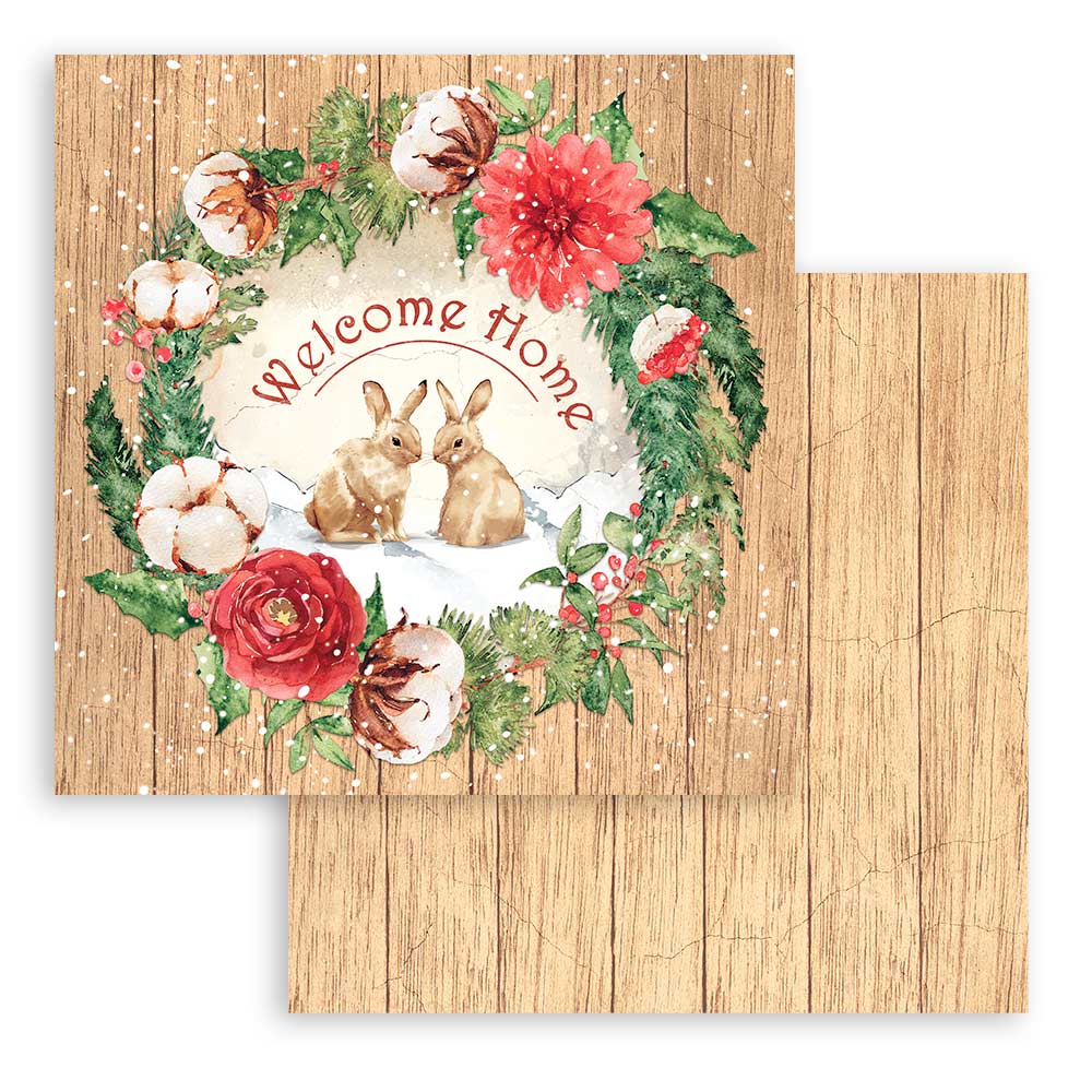 Stamperia - Romantic Home for the Holidays Paper Pad 12x12 (SBBL119)