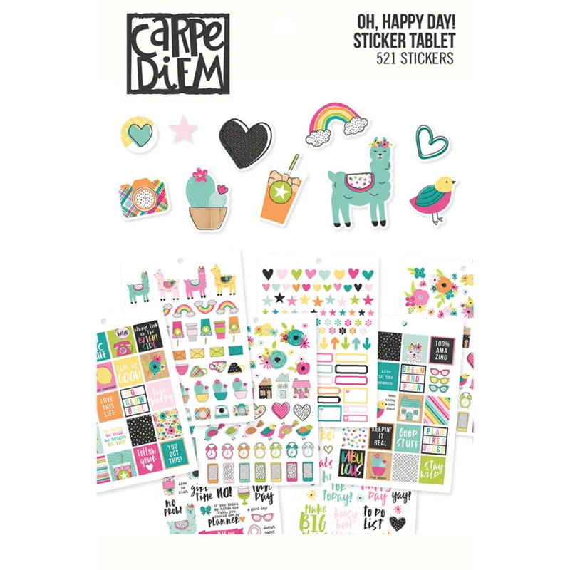 Carpe Diem - Sticker Tablet Oh Happy Day