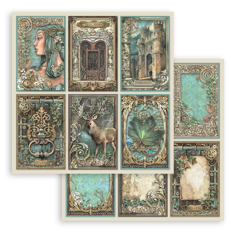 Stamperia - Magic Forest Paper Pad 12x12 (SBBL130)