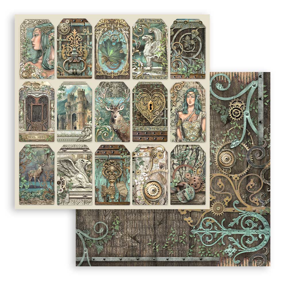 Stamperia - Magic Forest Paper Pad 12x12 (SBBL130)