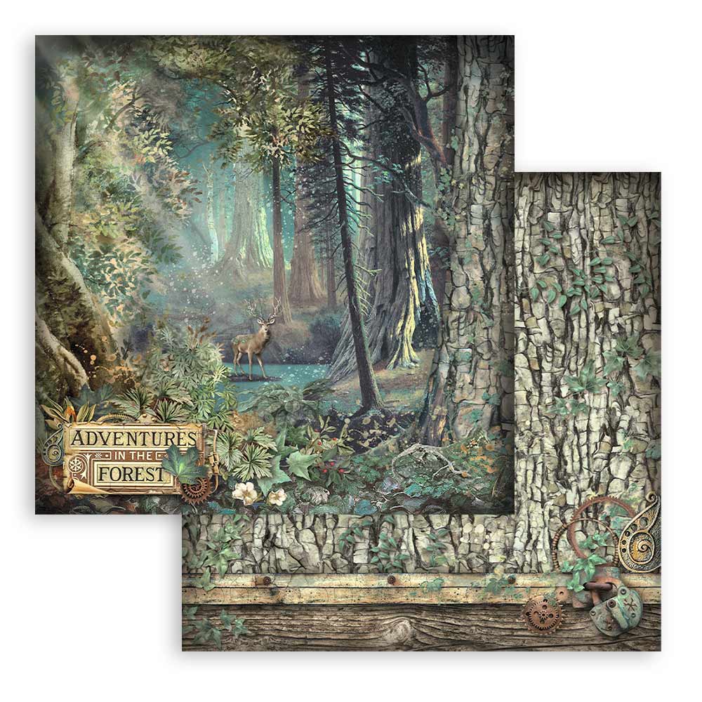 Stamperia - Magic Forest Paper Pad 12x12 (SBBL130)