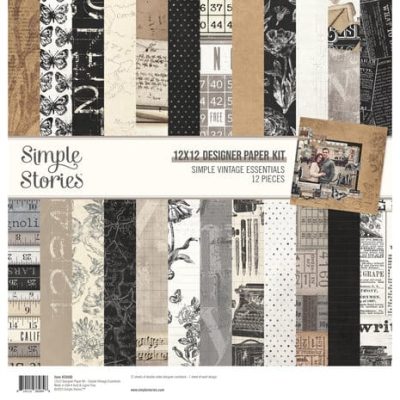 Simple Stories - Simple Vintage Essentials Designer Paper Kit 12x12 (20400)