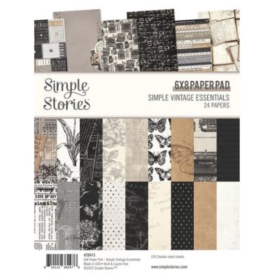 Simple Stories - Simple Vintage Essentials Paper Pad 6x8 (20413)