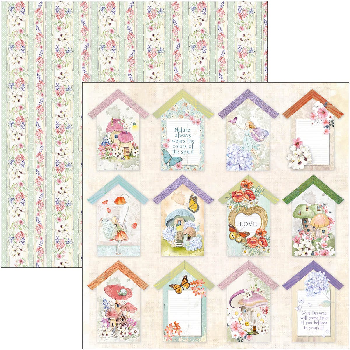 ciao-bella-enchanted-land-paper-pad-12x12-patterns-6 Ciao Bella - Enchanted Land Paper Pad 12x12 Patterns (CBT064)