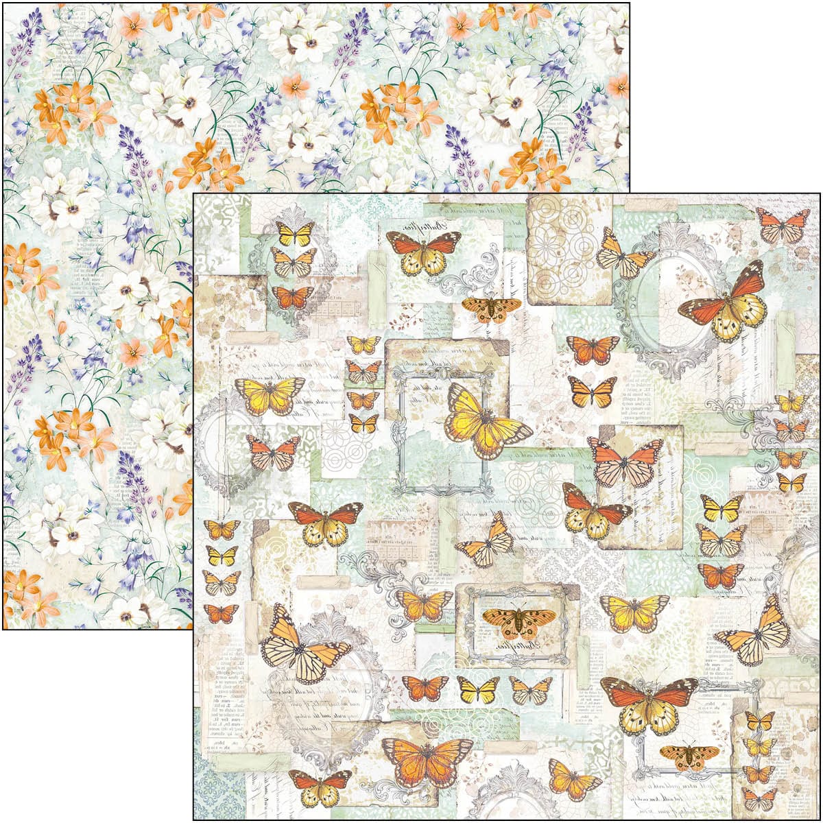 ciao-bella-enchanted-land-paper-pad-12x12-patterns-9 Ciao Bella - Enchanted Land Paper Pad 12x12 Patterns (CBT064)