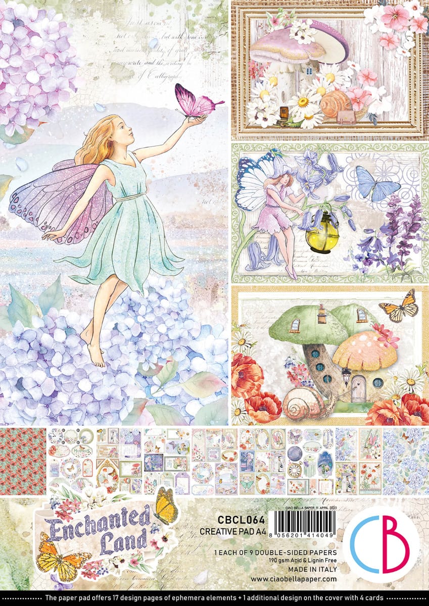 Ciao Bella - Enchanted Land Paper Pad A4 Creative (CBCL064)