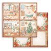Stamperia - All Around Christmas Paper Pad 8x8 (SBBS89)