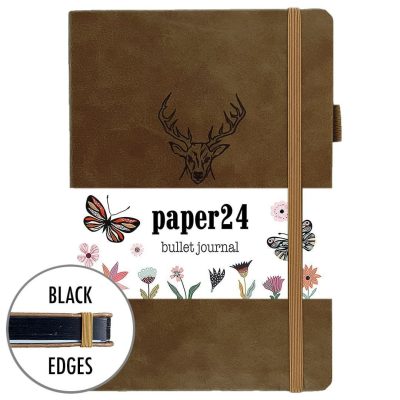 paper24-bullet-journal-a5-dot-grid-deer-1 Paper24 β Bullet Journal A5 Dot Grid Deer (P24 - A5 Deer)
