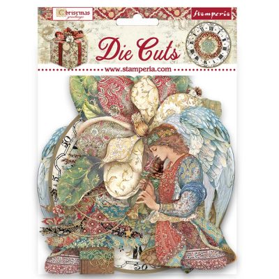 Stamperia - Christmas Greetings Die Cuts (DFLDC81)
