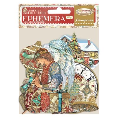 Stamperia - Christmas Greetings Ephemera (DFLCT24)