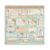 Stamperia - Christmas Greetings Paper Pad 8x8 (SBBS86)
