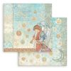 Stamperia - Christmas Greetings Paper Pad 8x8 (SBBS86)