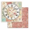 Stamperia - Christmas Greetings Paper Pad 8x8 (SBBS86)
