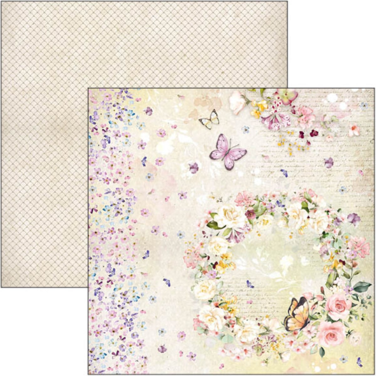 ciao-bella-blooming-paper-pad-8x8-10 Ciao Bella - Blooming Paper Pad 8x8 (CBH066)