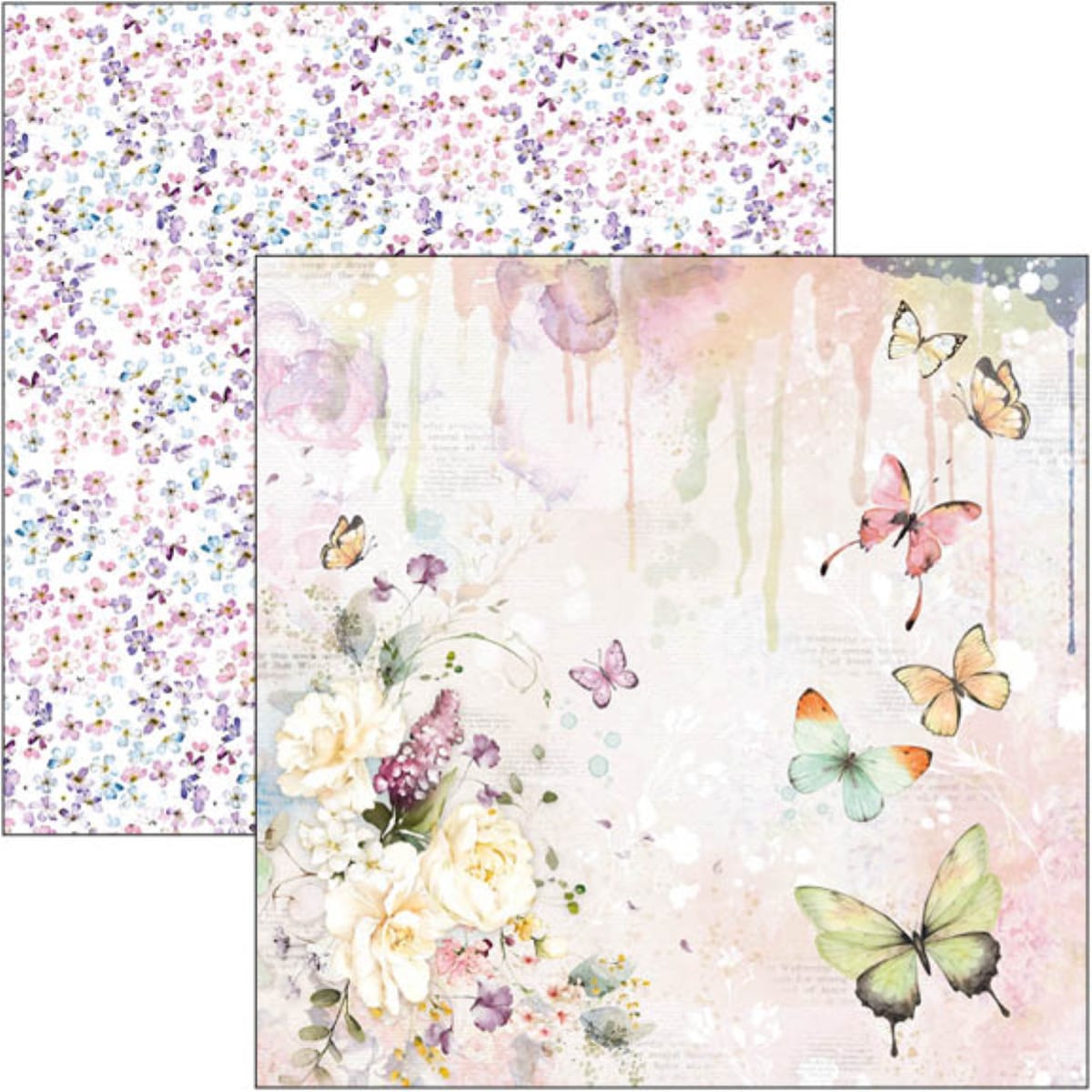 ciao-bella-blooming-paper-pad-8x8-3 Ciao Bella - Blooming Paper Pad 8x8 (CBH066)
