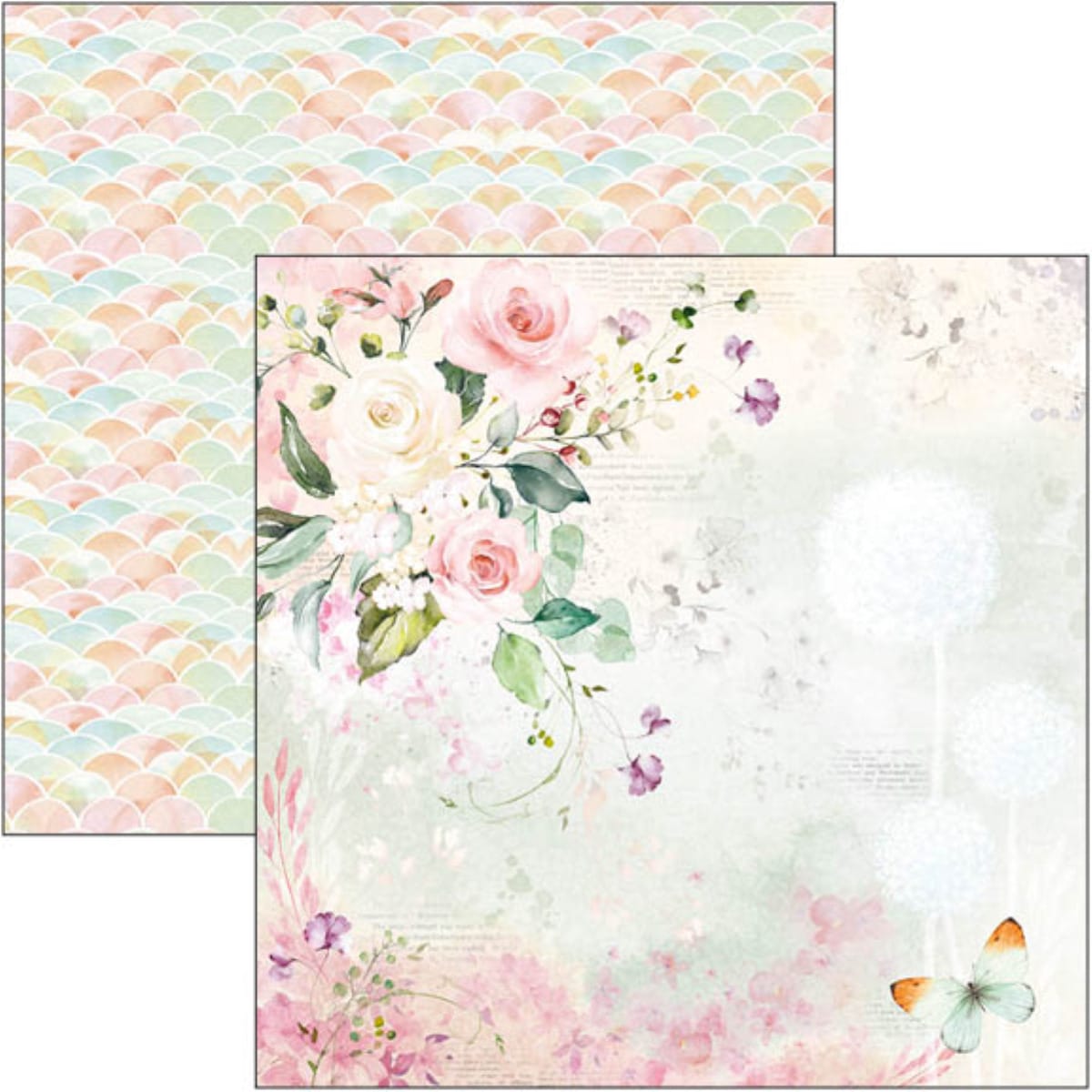 ciao-bella-blooming-paper-pad-8x8-4 Ciao Bella - Blooming Paper Pad 8x8 (CBH066)