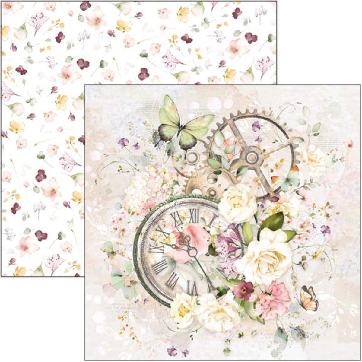ciao-bella-blooming-paper-pad-8x8-6 Ciao Bella - Blooming Paper Pad 8x8 (CBH066)