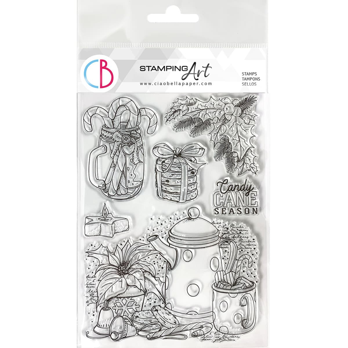 ciao-bella-christmas-vibes-clear-stamp-set-6x8-winter-cocoa-1 Ciao Bella - Christmas Vibes Clear Stamp Set 6x8 Winter Cocoa (PS8060)