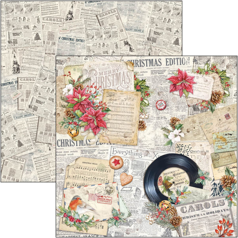 ciao-bella-christmas-vibes-paper-pad-12x12-patterns-8 Ciao Bella - Christmas Vibes Paper Pad 12x12 Patterns (CBT057)