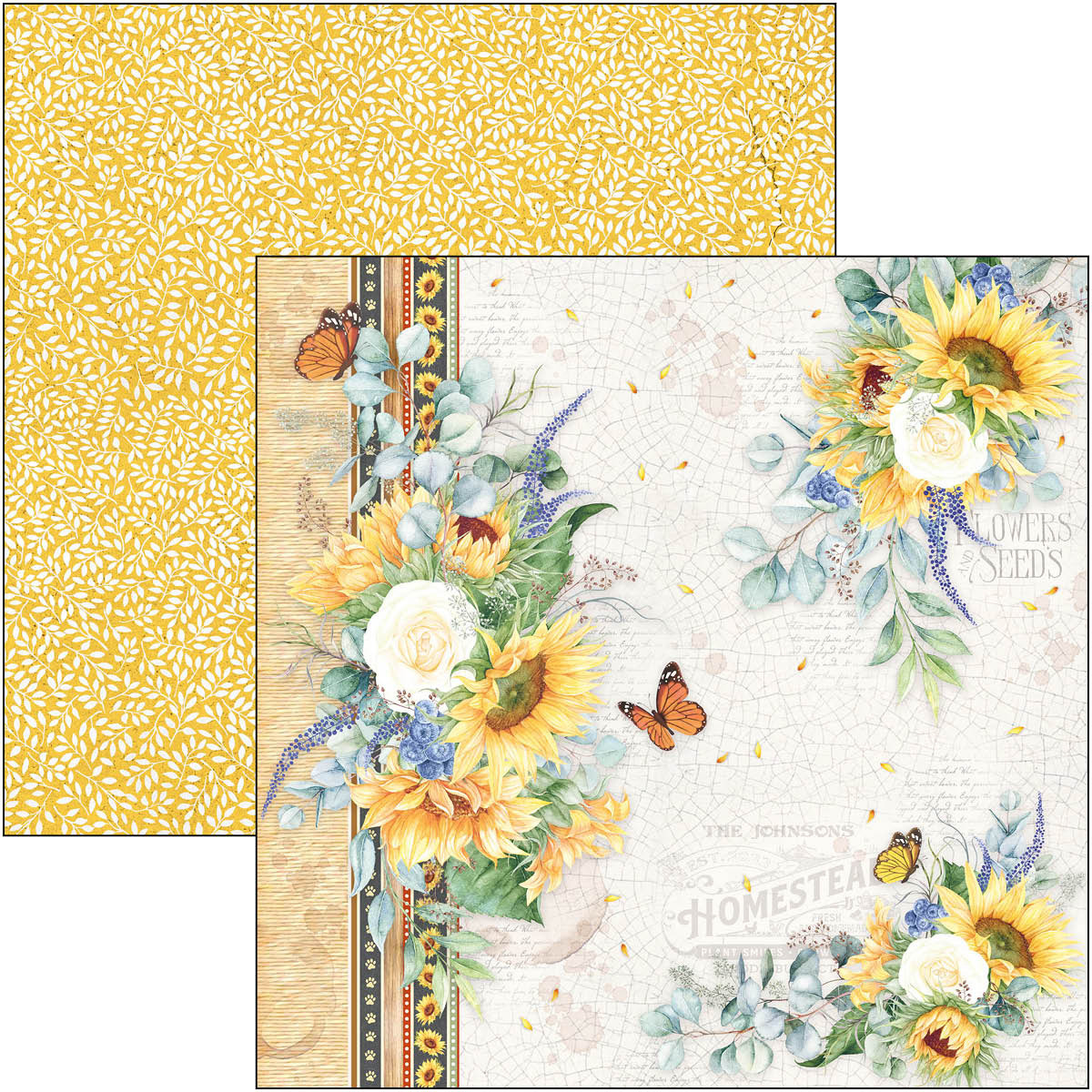 ciao-bella-farmhouse-garden-paper-pad-12x12-patterns-8 Ciao Bella - Farmhouse Garden Paper Pad 12x12 Patterns (CBT063)