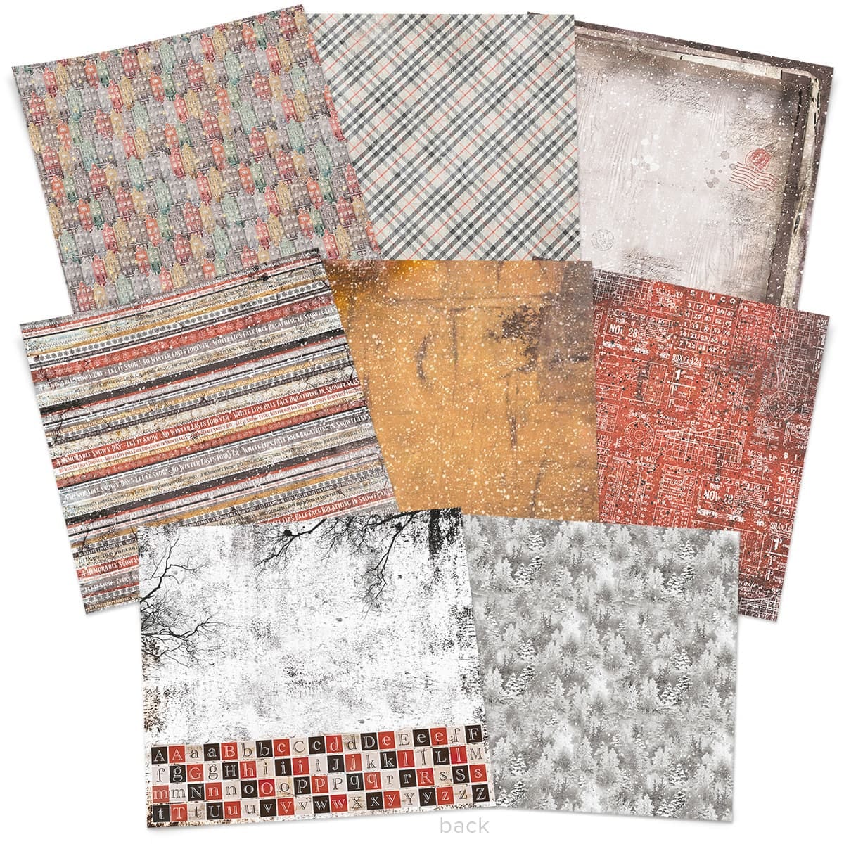 ciao-bella-memories-of-a-snowy-day-paper-pad-12x12-patterns-3 Ciao Bella - Memories of a Snowy Day Paper Pad 12x12 Patterns (CBT048)