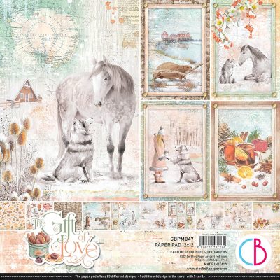 ciao-bella-the-gift-of-love-paper-pad-12x12-1 Ciao Bella - The Gift of Love Paper Pad 12x12 (CBPM047)
