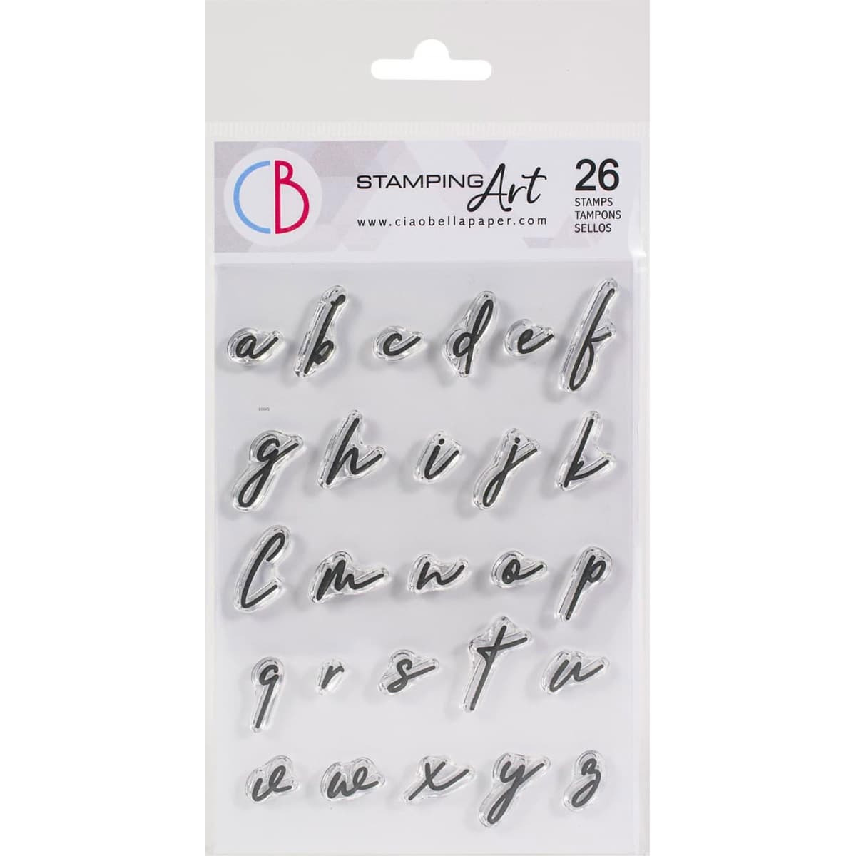 ciao-bella-the-muse-clear-stamp-set-4x6-muse-lowercase-alphabet-1 Ciao Bella - The Muse Clear Stamp Set 4x6 Muse Lowercase Alphabet (PS6010)