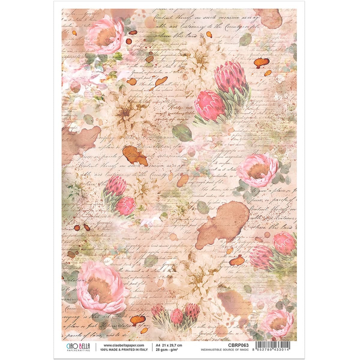 Ciao Bella - The Muse Rice Paper Inexhautible Source of Magic (CBRP063)