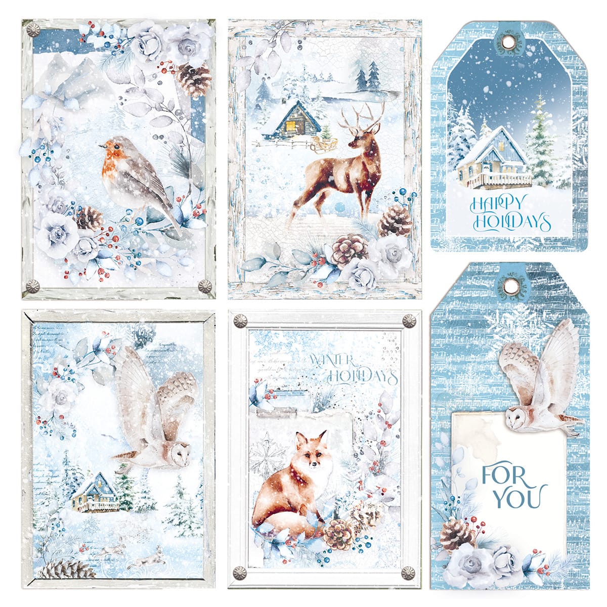 ciao-bella-winter-journey-vellum-6x6-fussy-cut-7 Ciao Bella - Winter Journey Vellum 6x6 Fussy Cut (CBVQ007)
