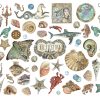 Stamperia - Songs of the Sea Die Cuts Creatures (DFLDC84)