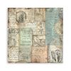 Stamperia - Songs of the Sea Fabric Sheets 12x12 (SBPLT18)