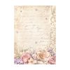 Stamperia - Romance Forever Rice Paper Selection 8 Rice Paper Backgrounds A6 (DFSA4XRM)