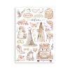 Stamperia - Romance Forever Washi Pad 8 Sheets A5 (SBW02)
