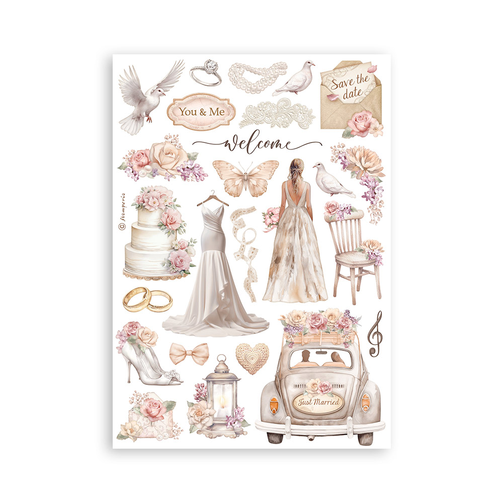 stamperia-romance-forever-washi-pad-8-sheets-a5-2 Stamperia - Romance Forever Washi Pad 8 Sheets A5 (SBW02)