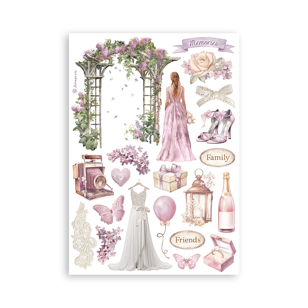 stamperia-romance-forever-washi-pad-8-sheets-a5-3 Stamperia - Romance Forever Washi Pad 8 Sheets A5 (SBW02)