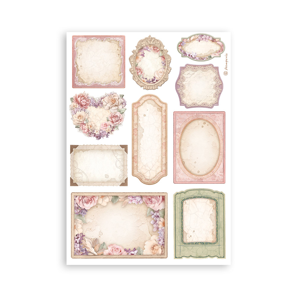 stamperia-romance-forever-washi-pad-8-sheets-a5-8 Stamperia - Romance Forever Washi Pad 8 Sheets A5 (SBW02)