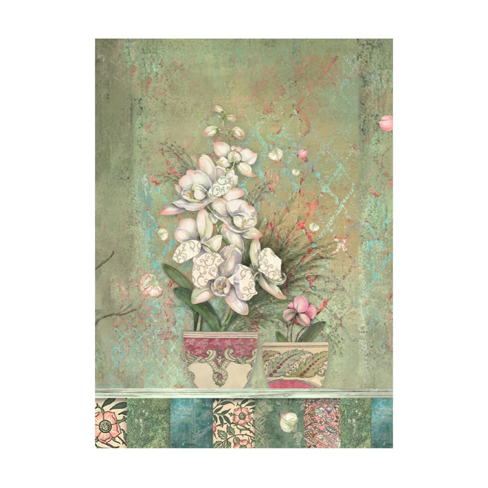 Stamperia-orchids-and-cats-rice-paper-selection-8-rice-paper-backgrounds-a6-2 Stamperia - Orchids and Cats Rice Paper Selection 8 Rice Paper Backgrounds A6 (DFSAK6017)
