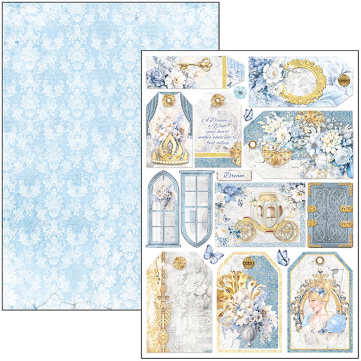 ciao-bella-midnight-spell-paper-pad-a4-creative-10 Ciao Bella - Midnight Spell Paper Pad A4 Creative (CBCL072)