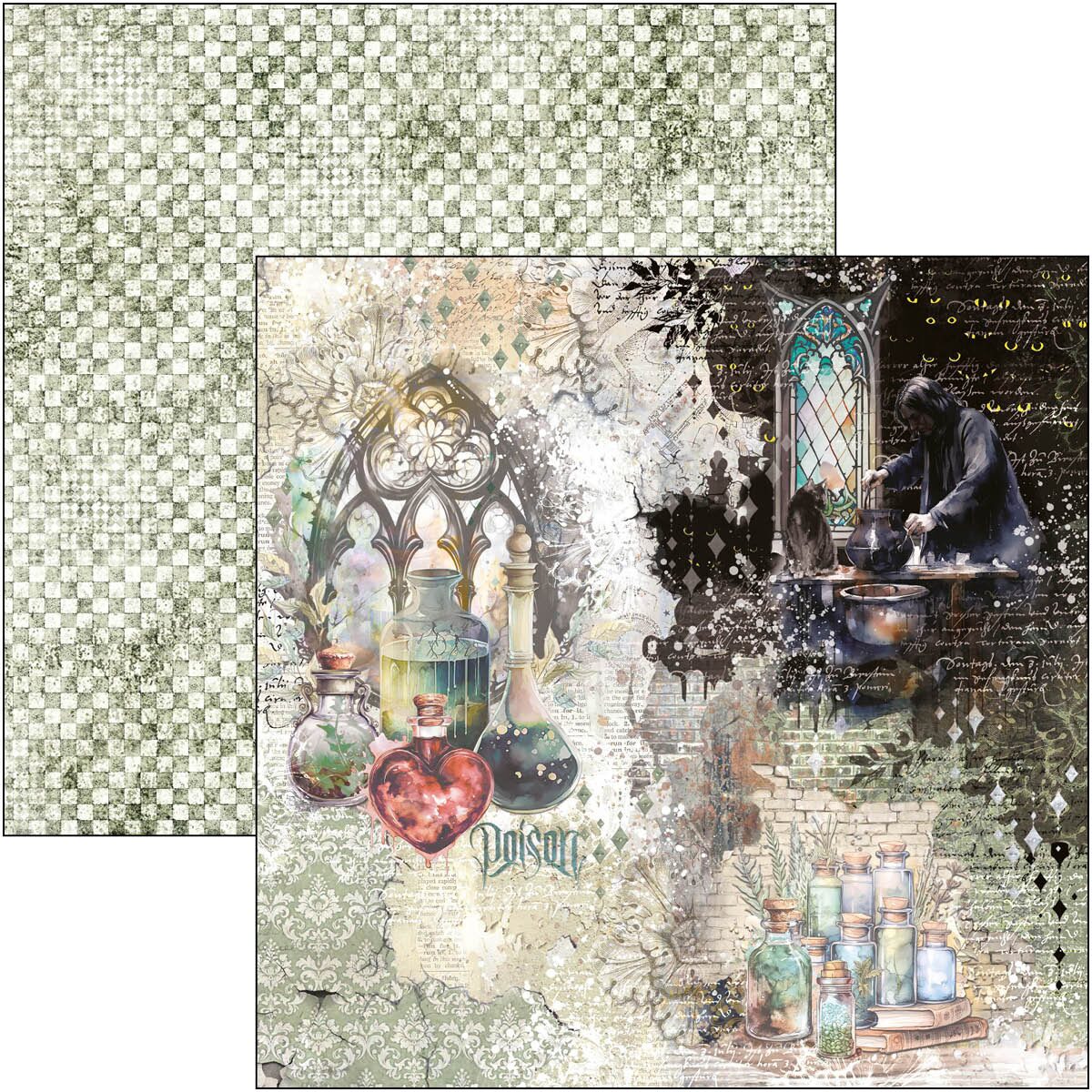 ciao-bella-wizard-academy-paper-pad-8x8-7 Ciao Bella - Wizard Academy Paper Pad 8x8 (CBH071)