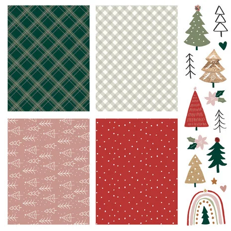 simple-stories-boho-christmas-simple-cards-kit-3 Simple Stories - Boho Christmas Simple Cards Kit (20631)