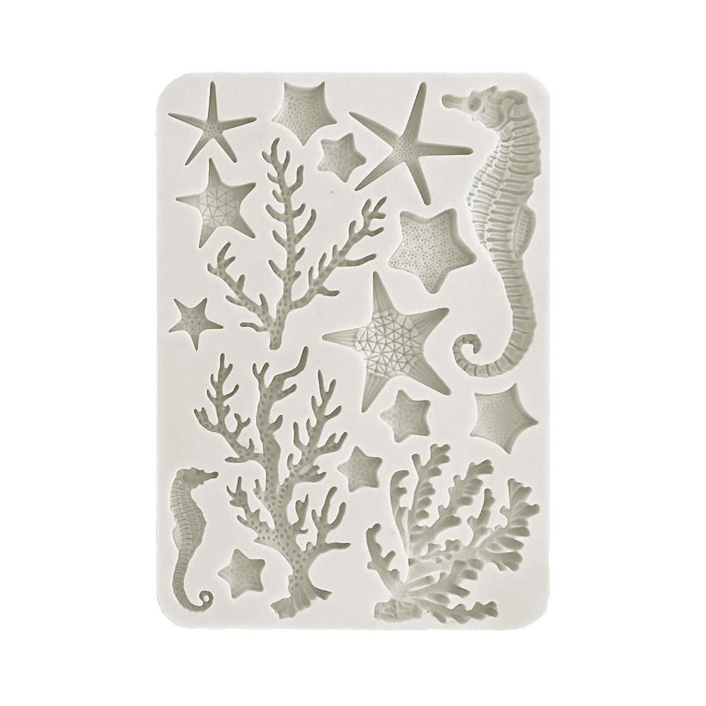 Stamperia - Sea Land Silicon Mould A5 Corals (KACMA525)